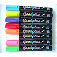 8 Rotuladores fluorescentes Pizarra LED luminosa- RGB- acrílica ENTREGA 1-3 DÍAS